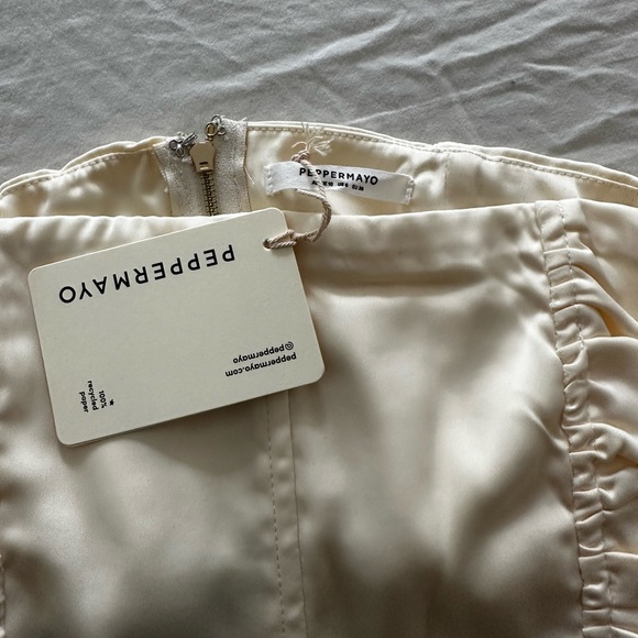 NWT Pepper Mayo Bustier Top - Picture 3 of 4